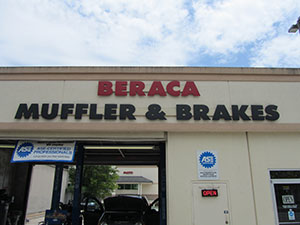 Storefront Beraca Muffler & Brakes in Houston TX