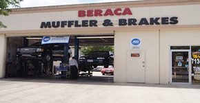 Storefront Beraca Muffler & Brakes in Houston TX